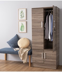 Dresser, Wardrobe & Bedside Table